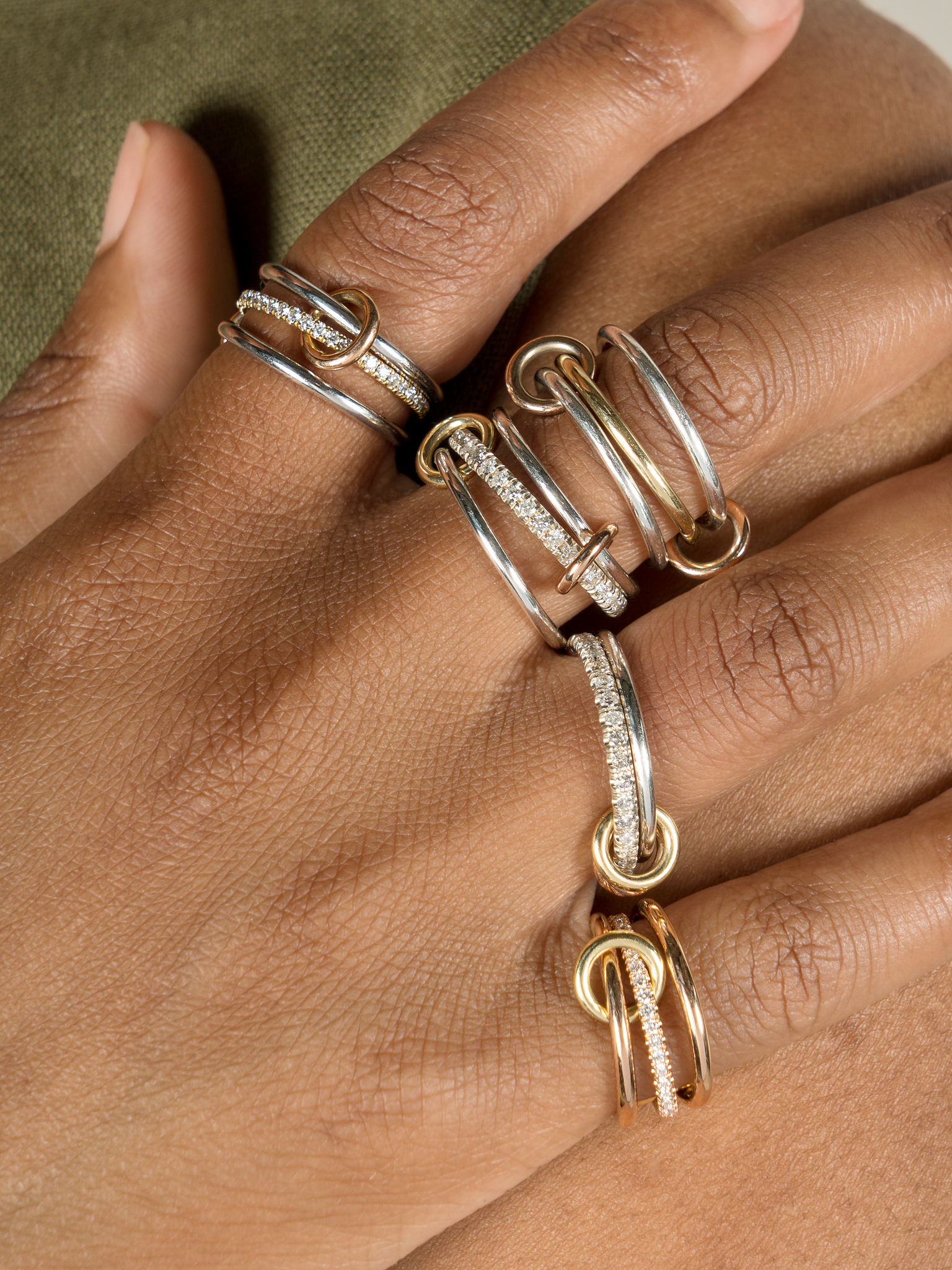 Spinelli Kilcollin Rings Linking rings Jewelry companies
